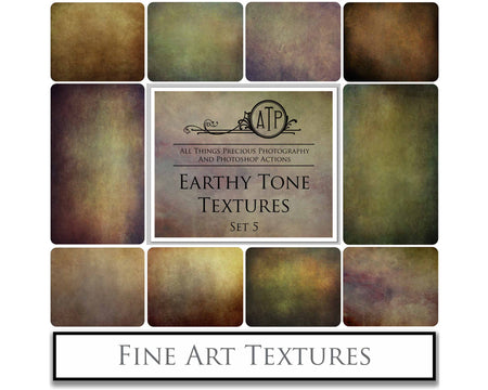 Earth fine art textures. Rich, warm colour tints. Texture for photographers and digital editing. Photo Overlays. Antique, Vintage, Grunge, Light, Dark Bundle. Textured printable Canvas, Colour, Monochrome, Bundle. High resolution, 300dpi Graphic Assets for photography, digital scrapbooking and design. By ATP Textures