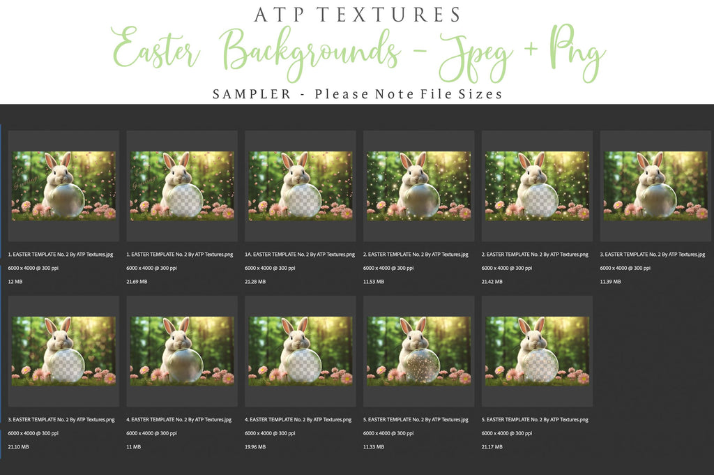 Easter bunny Announcement PSD template and Overlays. Digital Background, with Glows and petals. The globe is transparent, perfect for you to add your own images and retain the glass globe effect.This file is 6000 x 4000, 300dpi. Photography, Scrapbooking, Png, Jpeg, Psd. ATP Textures.