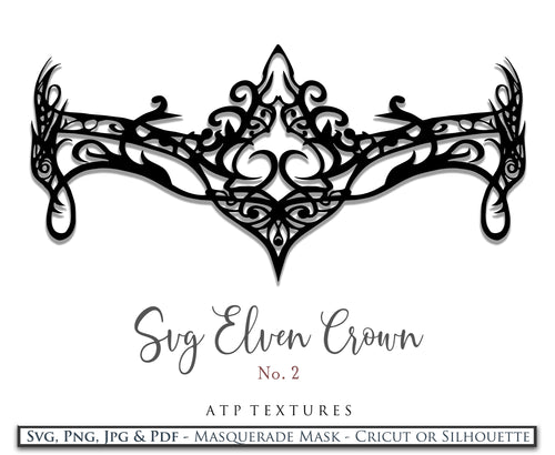 SVG Elven Crown For Cricut , Silhouette or any other cutting machine that accepts the files provided in this set.Clipart for your next art project or even for print! SVG, PNG, PDF, JPG. This clipart is In high resolution. 