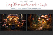 Load image into Gallery viewer, AI Digital - 40 FAIRY HOUSE BACKGROUNDS
