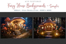 Load image into Gallery viewer, AI Digital - 40 FAIRY HOUSE BACKGROUNDS
