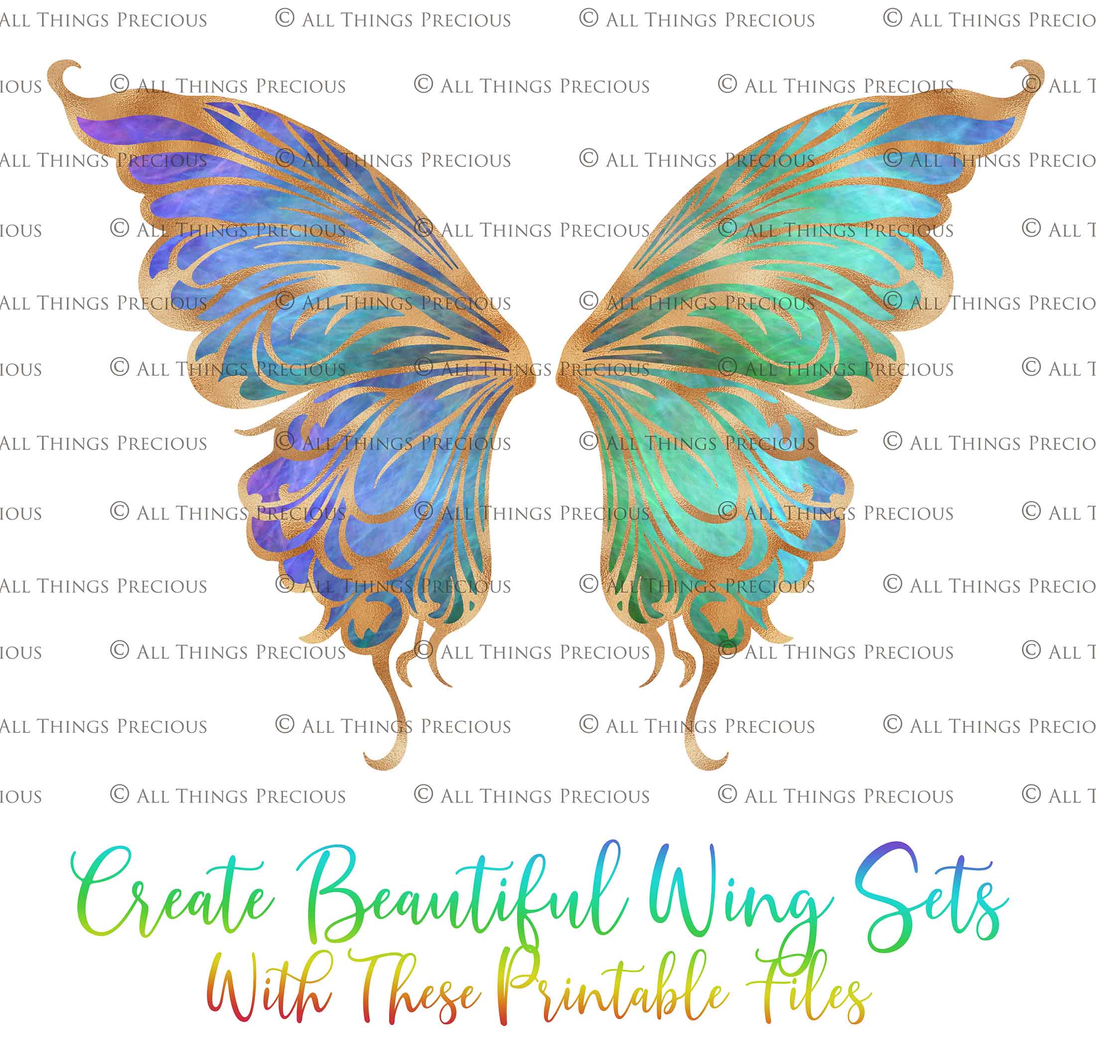 Printable Fairy Wings. For Art Dolls, Adults, Kids. High resolution, png files. This is a digital product. Print and cut Pattern template. Paper craft. Create fairy wing earrings or crown jewelry from these designs. Cosplay Costume Crafts. Commercial licence is available. Halloween.