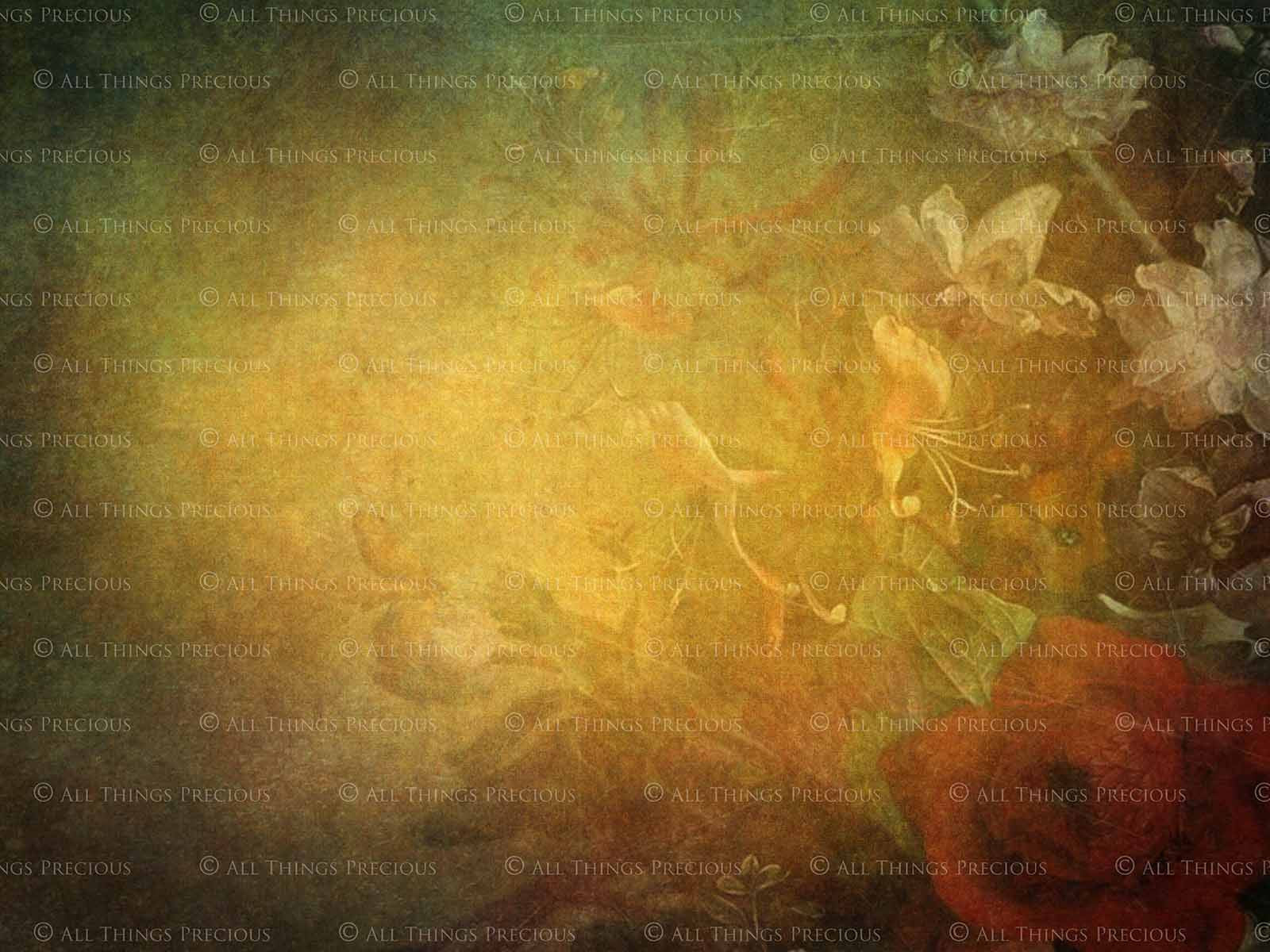 Old Masters floral Backgrounds. Digital Backdrop Fine art texture for photographers. Photo Overlays. Antique, Old World, Grunge, Abstract wall decor bundle. Textured Background. Printable backdrop, Colour Flower Print Bundle. High resolution, 300dpi Graphic Assets for photography, scrapbooking, design. By ATP Textures