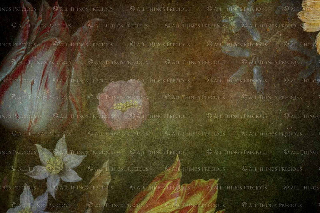 Old Masters floral Backgrounds. Digital Backdrop Fine art texture for photographers. Photo Overlays. Antique, Old World, Grunge, Abstract wall decor bundle. Textured Background. Printable backdrop, Colour Flower Print Bundle. High resolution, 300dpi Graphic Assets for photography, scrapbooking, design. By ATP Textures