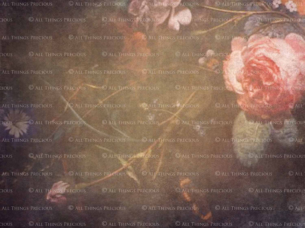 Old Masters floral Backgrounds. Digital Backdrop Fine art texture for photographers. Photo Overlays. Antique, Old World, Grunge, Abstract wall decor bundle. Textured Background. Printable backdrop, Colour Flower Print Bundle. High resolution, 300dpi Graphic Assets for photography, scrapbooking, design. By ATP Textures