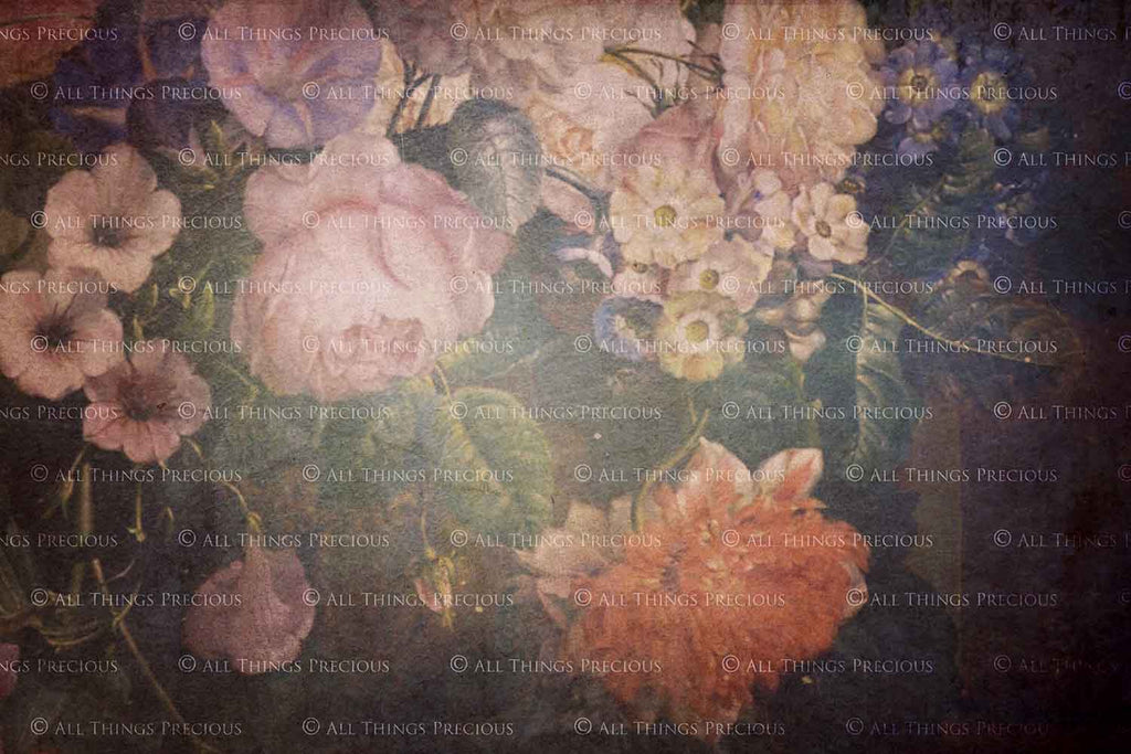 Old Masters floral Backgrounds. Digital Backdrop Fine art texture for photographers. Photo Overlays. Antique, Old World, Grunge, Abstract wall decor bundle. Textured Background. Printable backdrop, Colour Flower Print Bundle. High resolution, 300dpi Graphic Assets for photography, scrapbooking, design. By ATP Textures