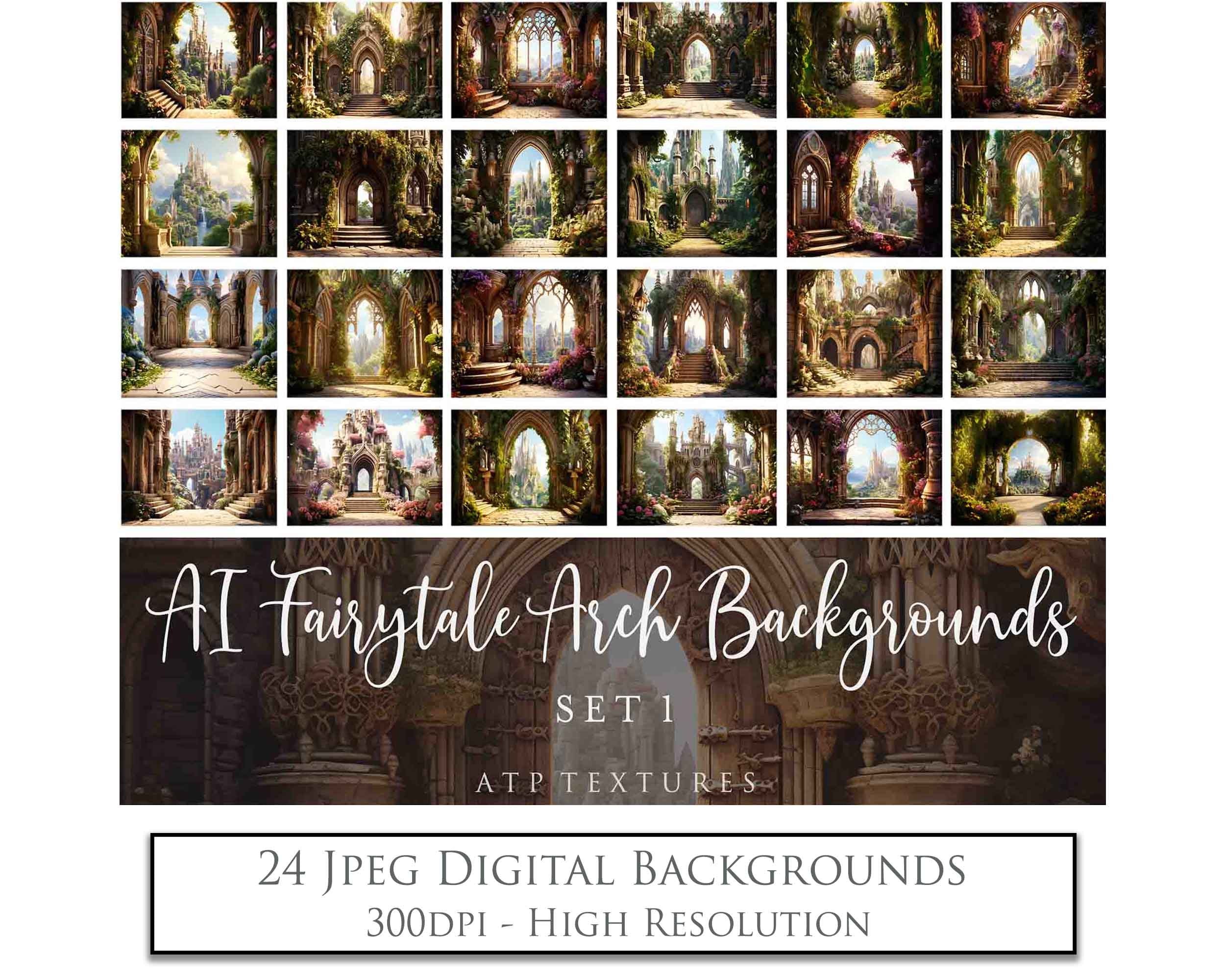 AI Digital - 24 MARBLE BACKGROUNDS