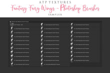 Load image into Gallery viewer, 30 FANTASY FAIRY WING Photoshop Brushes Set 2
