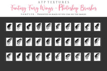 Load image into Gallery viewer, 30 FANTASY FAIRY WING Photoshop Brushes Set 3
