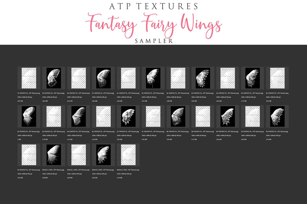 Fairy Wing Overlays For Photographers, Photoshop, Digital art and Creatives. Transparent, high resolution, faery wings for photography! These are gorgeous PNG overlays for fantasy digital art and Child portraiture. White fairy wings. Photo Overlays.