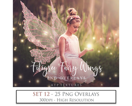 Png transparent Fairy Wing Overlays For Photographers, Photoshop, Digital art and Creatives. Transparent, high resolution, faery wings for photography! These are gorgeous PNG overlays for fantasy digital art and Child portraiture. These are white fairy wings. Graphic digital assets for design. Atp Textures