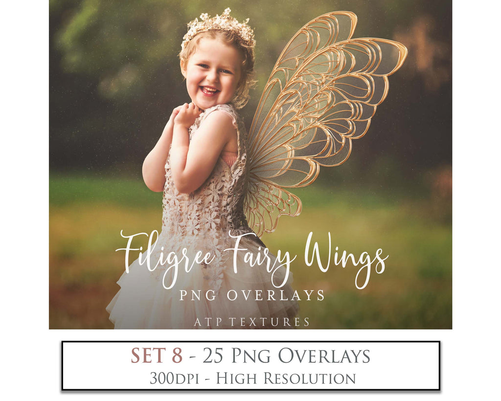 Png transparent Fairy Wing Overlays For Photographers, Photoshop, Digital art and Creatives. Transparent, high resolution, faery wings for photography! These are gorgeous PNG overlays for fantasy digital art and Child portraiture. These are white fairy wings. Graphic digital assets for design. Atp Textures