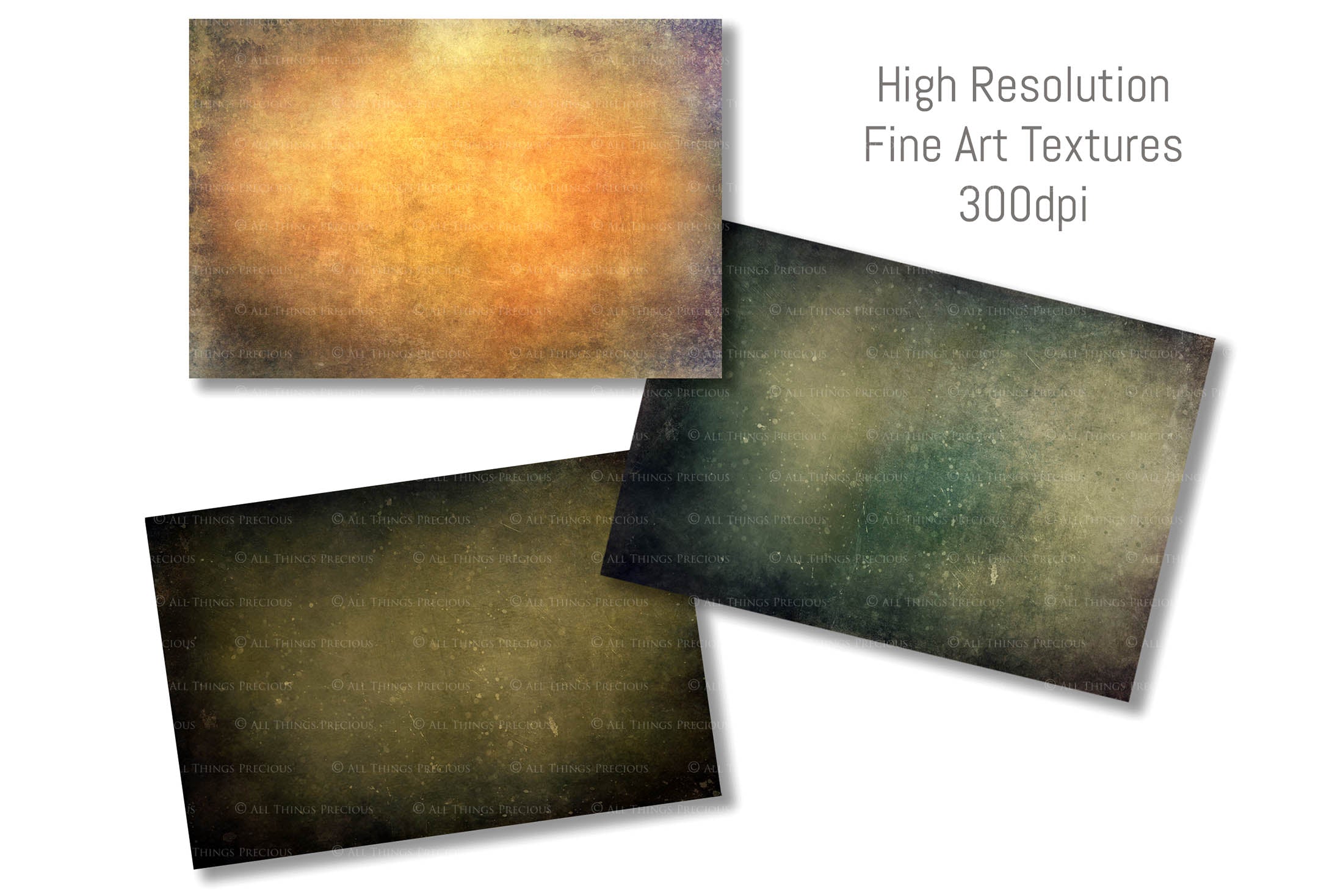 10 FINE ART TEXTURES - Set 19