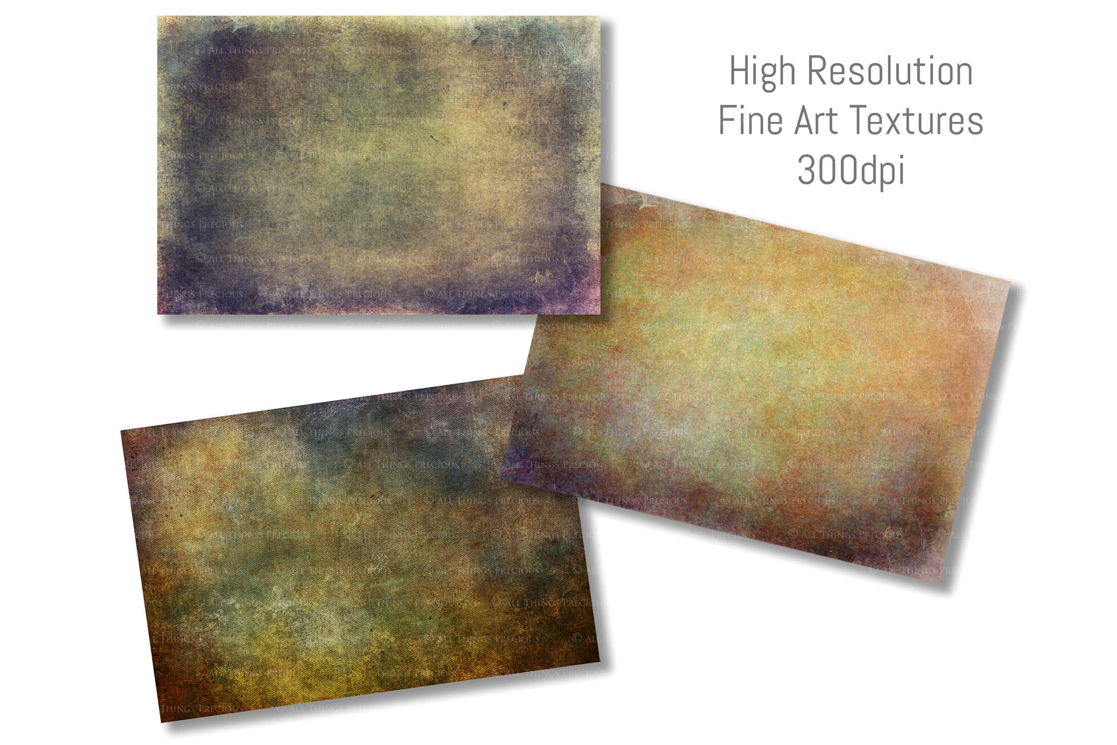 Fine art textures for photographers, digital editing. Photo Overlays. Antique, Vintage, Grunge, Light, Bundle. Textured printable Canvas, Colour, black and white, Bundle. High resolution, 300dpi Graphic Assets for photography, scrapbooking and design. By ATP Textures