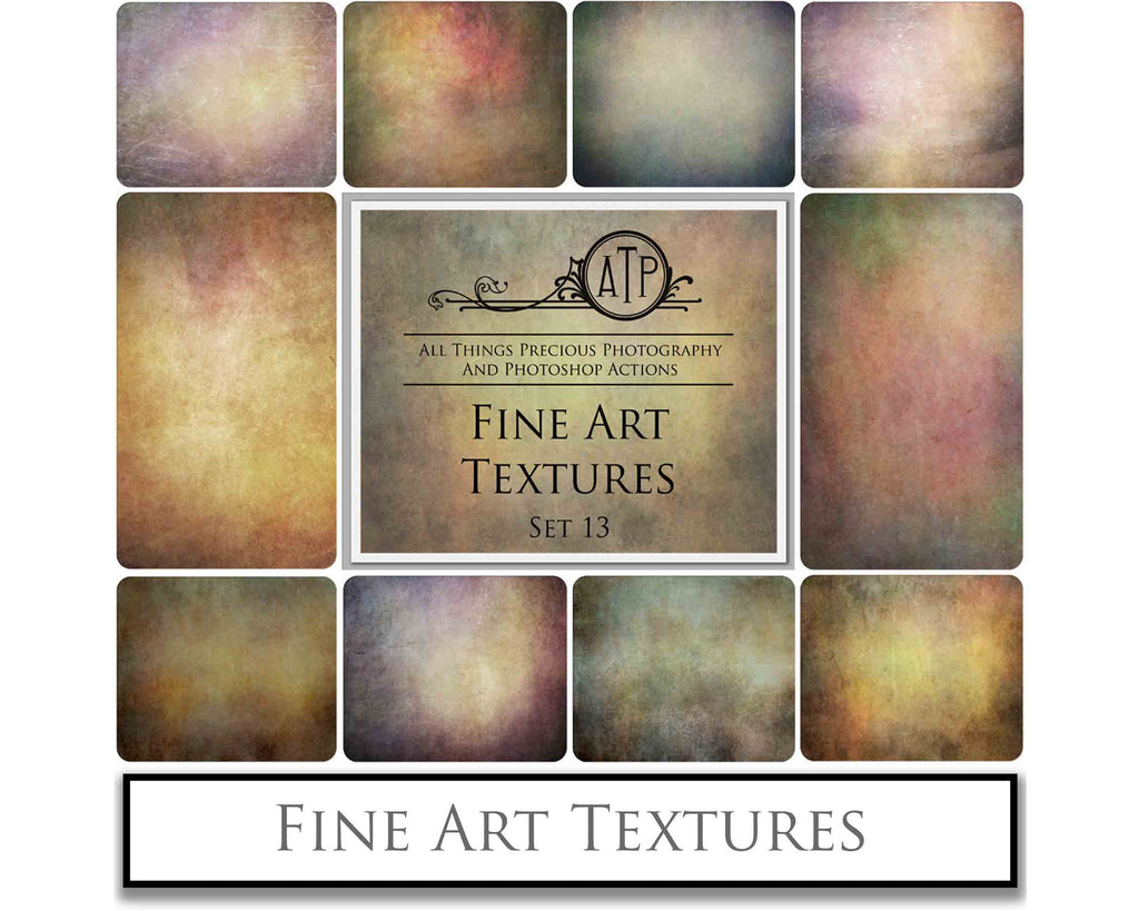 Fine art textures for photographers, digital editing. Photo Overlays. Antique, Vintage, Grunge, Light, Bundle. Textured printable Canvas, Colour, black and white, Bundle. High resolution, 300dpi Graphic Assets for photography, scrapbooking and design. By ATP Textures