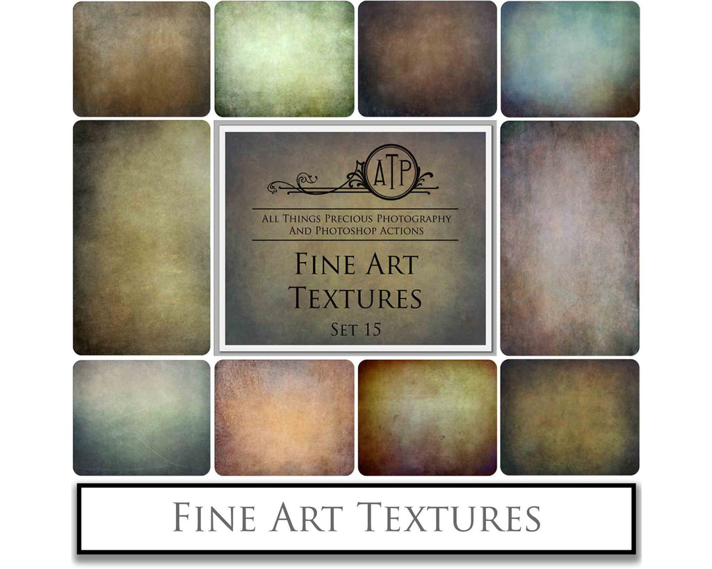 Fine art textures for photographers, digital editing. Photo Overlays. Antique, Vintage, Grunge, Light, Bundle. Textured printable Canvas, Colour, black and white, Bundle. High resolution, 300dpi Graphic Assets for photography, scrapbooking and design. By ATP Textures