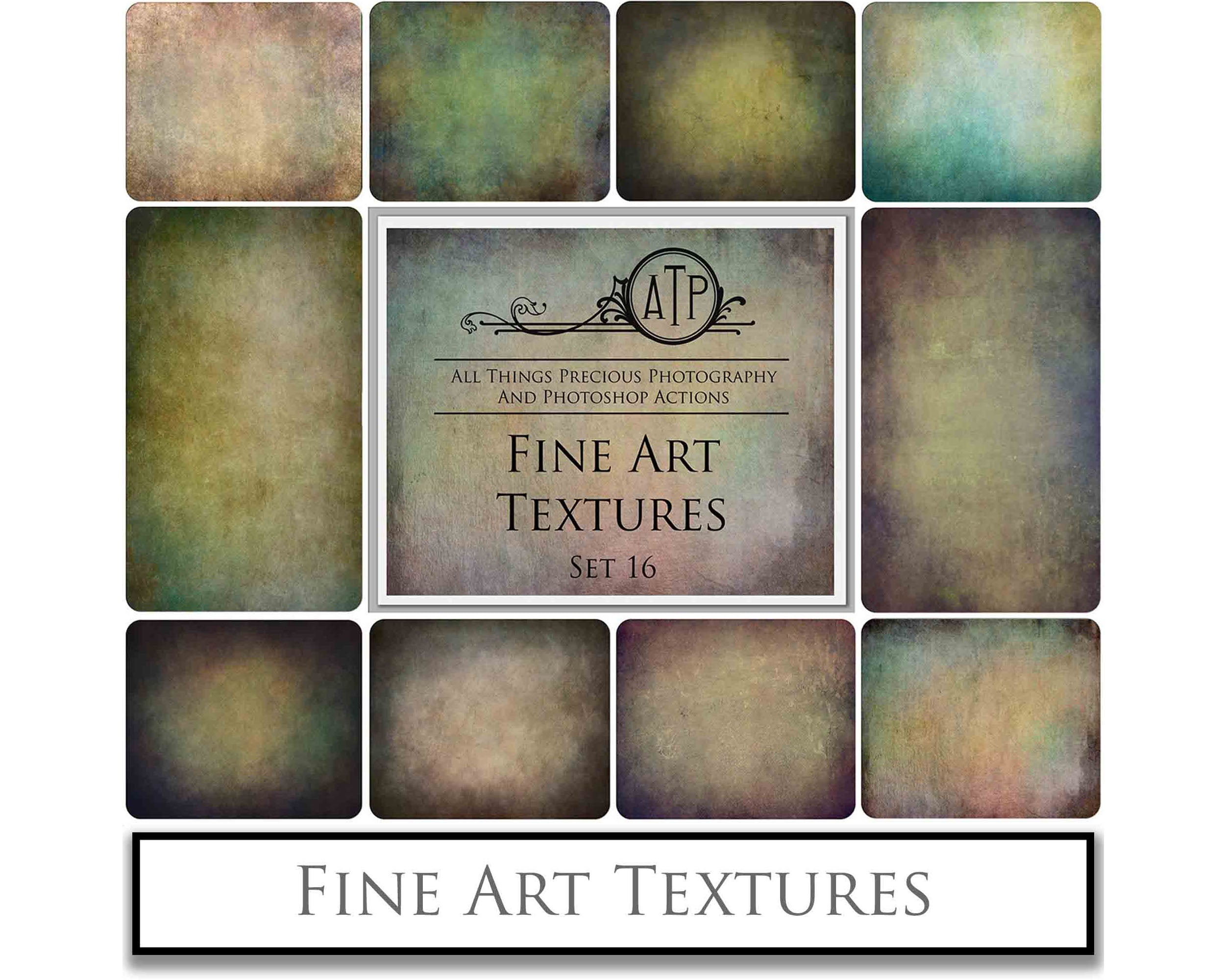 Fine art textures for photographers, digital editing. Photo Overlays. Antique, Vintage, Grunge, Light, Bundle. Textured printable Canvas, Colour, black and white, Bundle. High resolution, 300dpi Graphic Assets for photography, scrapbooking and design. By ATP Textures