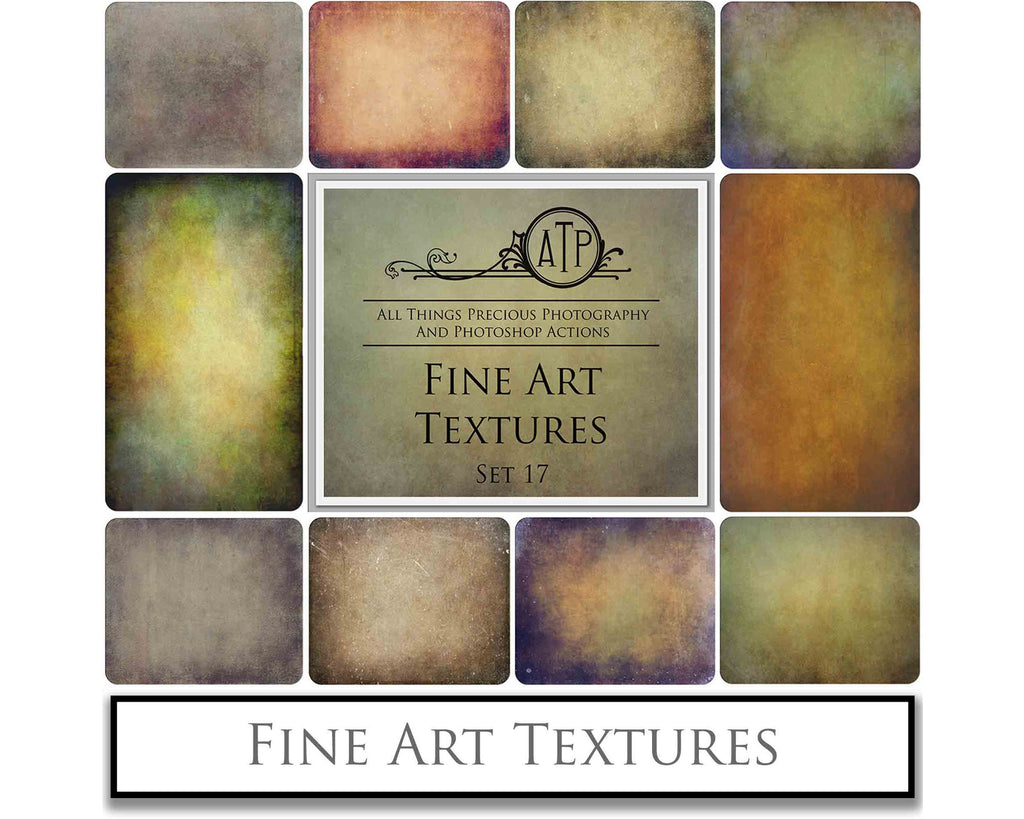 Fine art textures for photographers, digital editing. Photo Overlays. Antique, Vintage, Grunge, Light, Bundle. Textured printable Canvas, Colour, black and white, Bundle. High resolution, 300dpi Graphic Assets for photography, scrapbooking and design. By ATP Textures