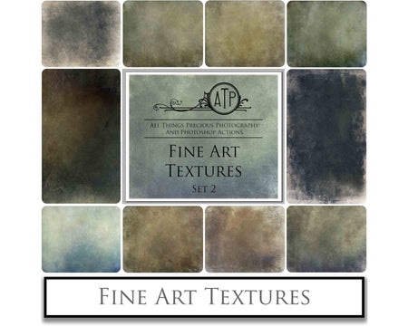 Fine art textures for photographers, digital editing. Photo Overlays. Antique, Vintage, Grunge, Light, Bundle. Textured printable Canvas, Colour, black and white, Bundle. High resolution, 300dpi Graphic Assets for photography, scrapbooking and design. By ATP Textures