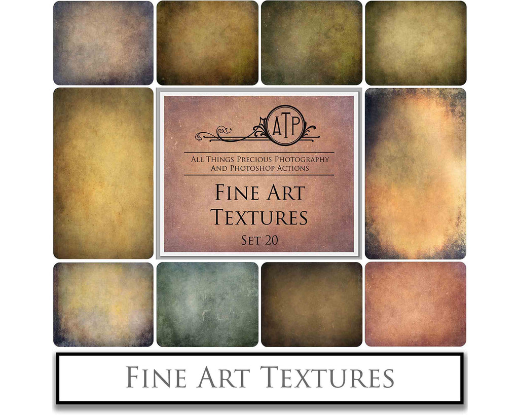 Fine art textures for photographers, digital editing. Photo Overlays. Antique, Vintage, Grunge, Light, Bundle. Textured printable Canvas, Colour, black and white, Bundle. High resolution, 300dpi Graphic Assets for photography, scrapbooking and design. By ATP Textures