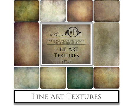 Fine art textures for photographers, digital editing. Photo Overlays. Antique, Vintage, Grunge, Light, Bundle. Textured printable Canvas, Colour, black and white, Bundle. High resolution, 300dpi Graphic Assets for photography, scrapbooking and design. By ATP Textures