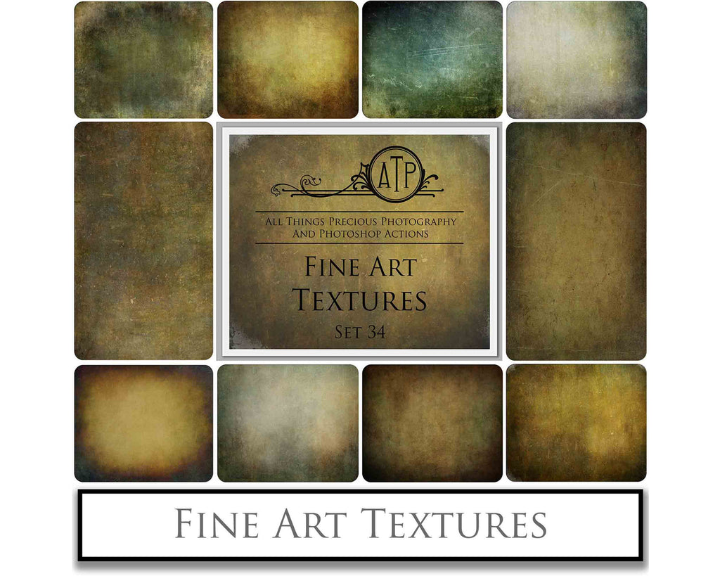 Fine art textures for photographers, digital editing. Photo Overlays. Antique, Vintage, Grunge, Light, Bundle. Textured printable Canvas, Colour, black and white, Bundle. High resolution, 300dpi Graphic Assets for photography, scrapbooking and design. By ATP Textures