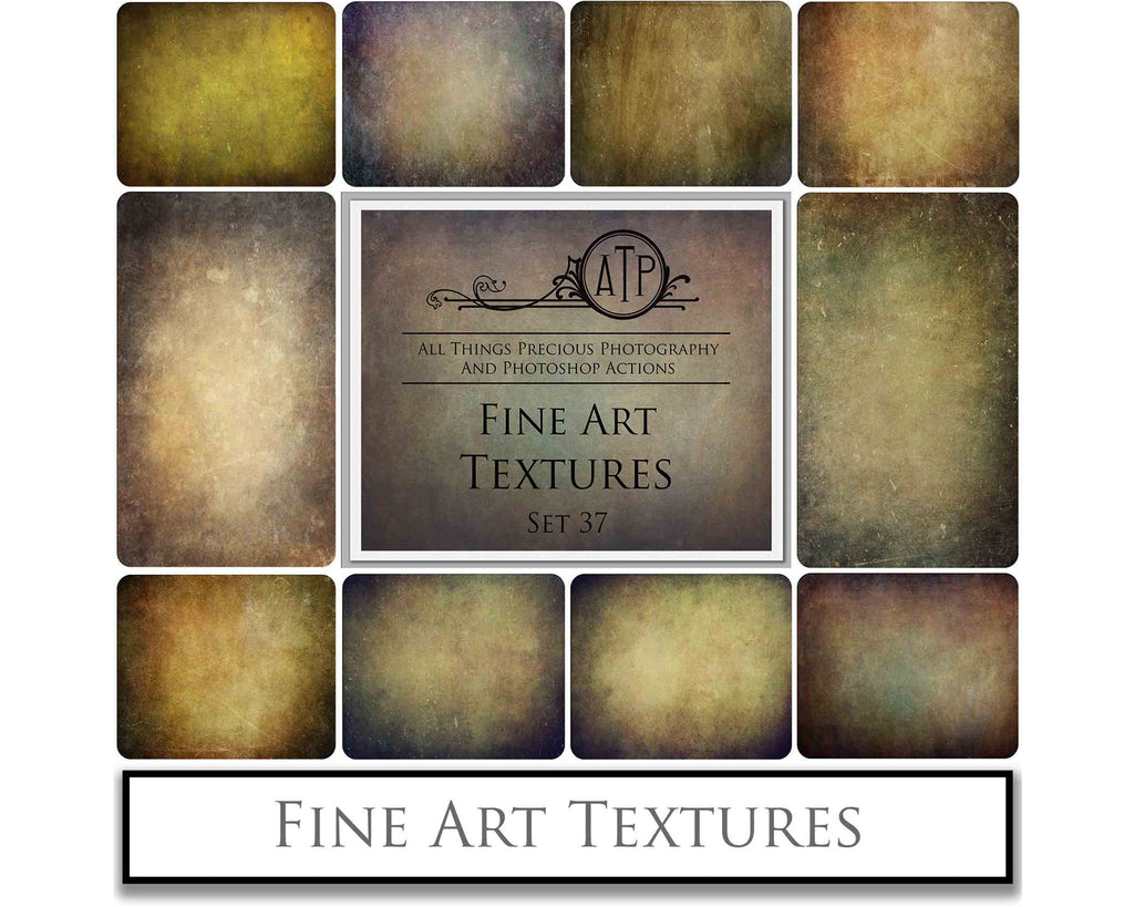 Fine art textures for photographers, digital editing. Photo Overlays. Antique, Vintage, Grunge, Light, Bundle. Textured printable Canvas, Colour, black and white, Bundle. High resolution, 300dpi Graphic Assets for photography, scrapbooking and design. By ATP Textures