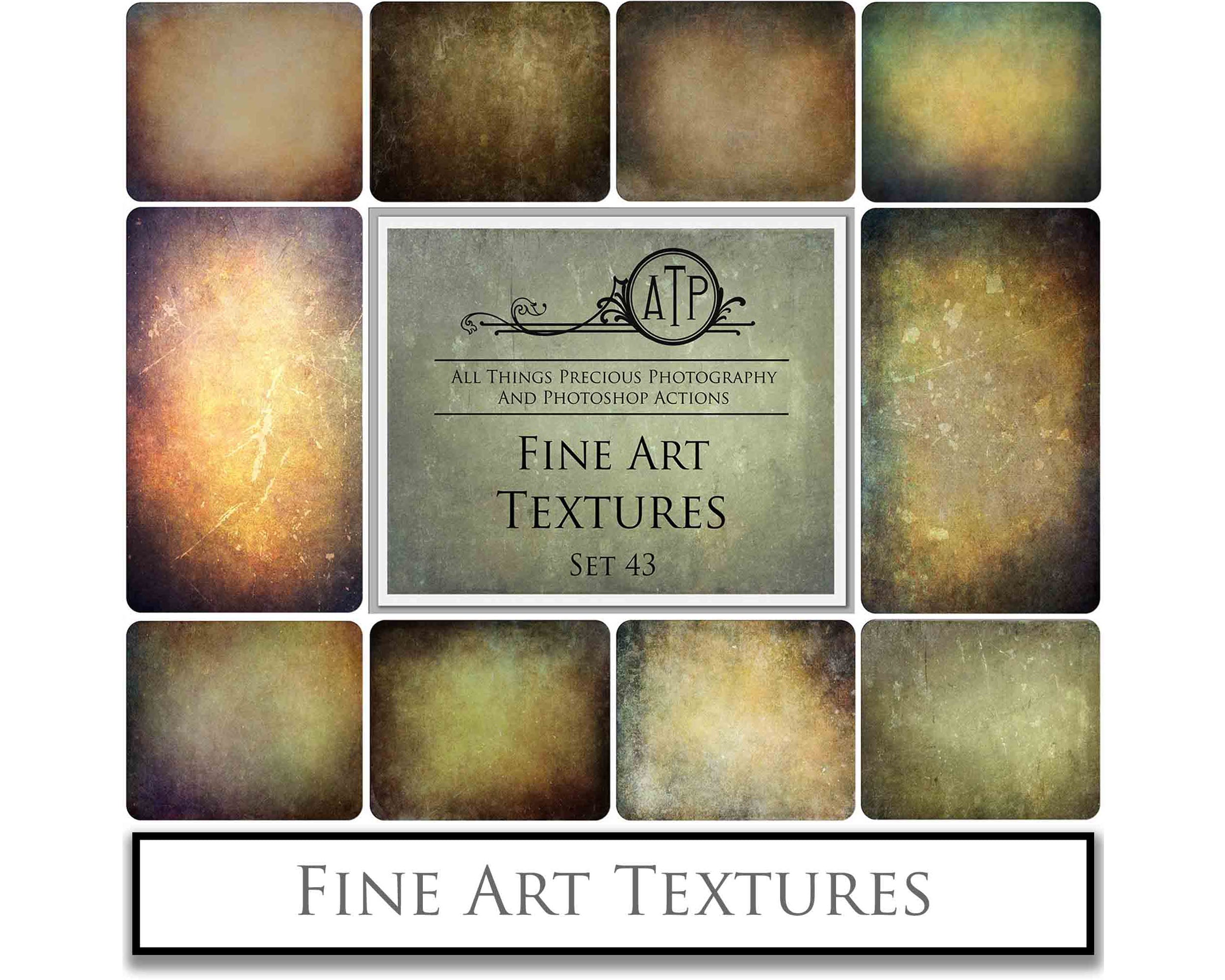 10 FINE ART TEXTURES - Set 43