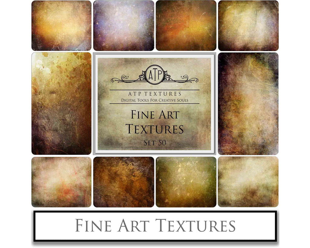 Fine art textures for photographers, digital editing. Photo Overlays. Antique, Vintage, Grunge, Light, Bundle. Textured printable Canvas, Colour, black and white, Bundle. High resolution, 300dpi Graphic Assets for photography, scrapbooking and design. By ATP Textures