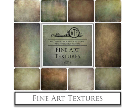 Fine art textures for photographers, digital editing. Photo Overlays. Antique, Vintage, Grunge, Light, Bundle. Textured printable Canvas, Colour, black and white, Bundle. High resolution, 300dpi Graphic Assets for photography, scrapbooking and design. By ATP Textures