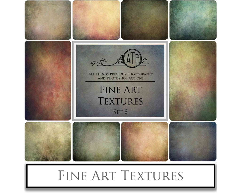 Fine art textures for photographers, digital editing. Photo Overlays. Antique, Vintage, Grunge, Light, Bundle. Textured printable Canvas, Colour, black and white, Bundle. High resolution, 300dpi Graphic Assets for photography, scrapbooking and design. By ATP Textures