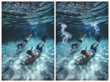 Load image into Gallery viewer, FLOATING JELLYFISH Digital Overlays
