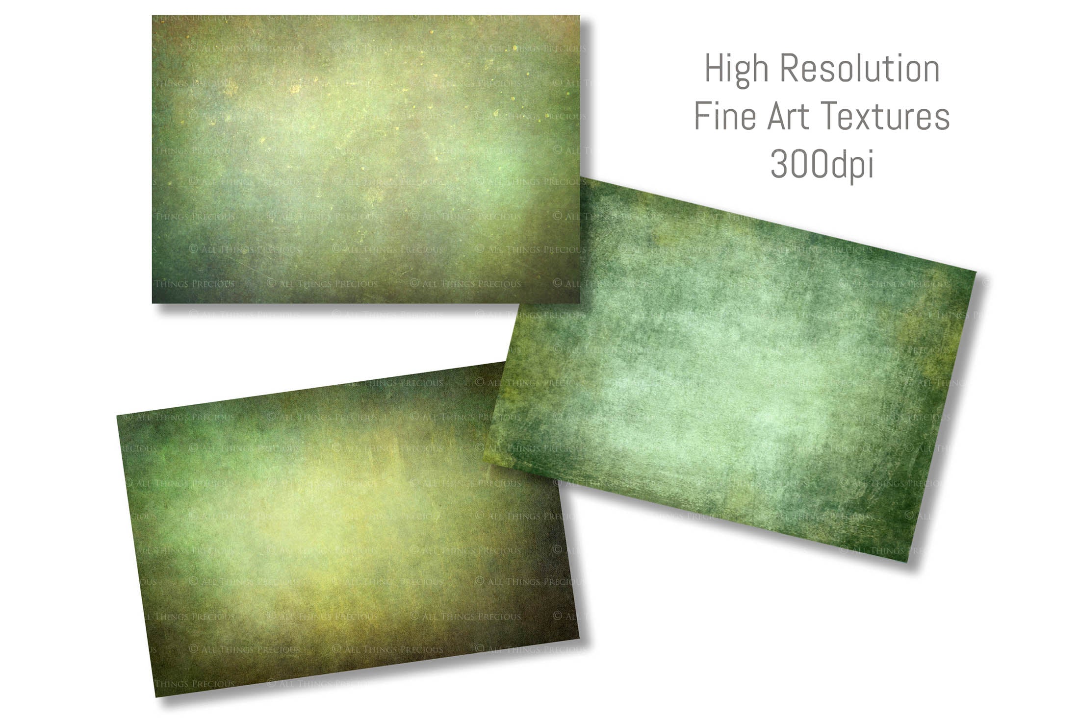 Vibrant Green textures. Fine art textures. Rich, Nature colour tints. Texture for photographers and digital editing. Photo Overlays. Antique, Vintage, Grunge, Light, Dark Bundle. Textured printable Canvas, Colour, Monochrome, Bundle. High resolution, 300dpi Graphic Assets for photography, digital scrapbooking and design. By ATP Textures