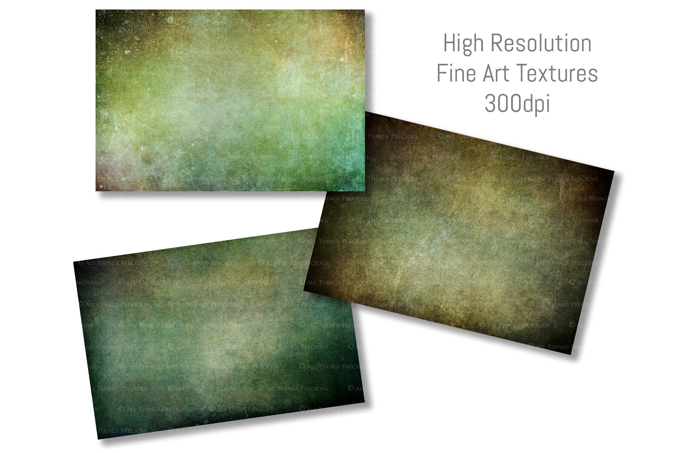 Vibrant Green textures. Fine art textures. Rich, Nature colour tints. Texture for photographers and digital editing. Photo Overlays. Antique, Vintage, Grunge, Light, Dark Bundle. Textured printable Canvas, Colour, Monochrome, Bundle. High resolution, 300dpi Graphic Assets for photography, digital scrapbooking and design. By ATP Textures