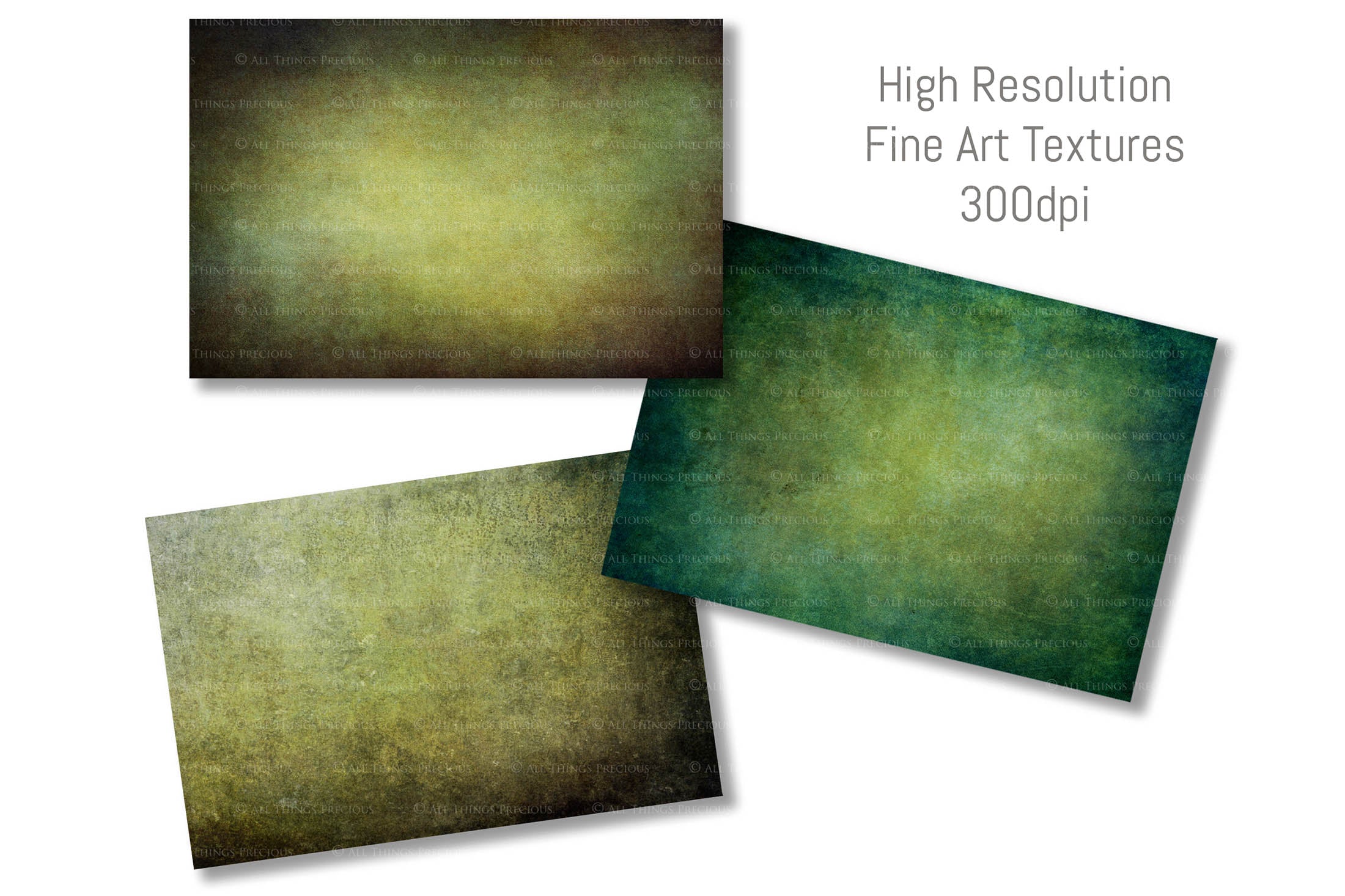 Vibrant Green textures. Fine art textures. Rich, Nature colour tints. Texture for photographers and digital editing. Photo Overlays. Antique, Vintage, Grunge, Light, Dark Bundle. Textured printable Canvas, Colour, Monochrome, Bundle. High resolution, 300dpi Graphic Assets for photography, digital scrapbooking and design. By ATP Textures