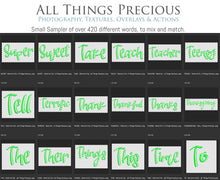 Load image into Gallery viewer, Copy of FOIL BALLOON LETTERS Clipart - GREEN - FREE DOWNLOAD
