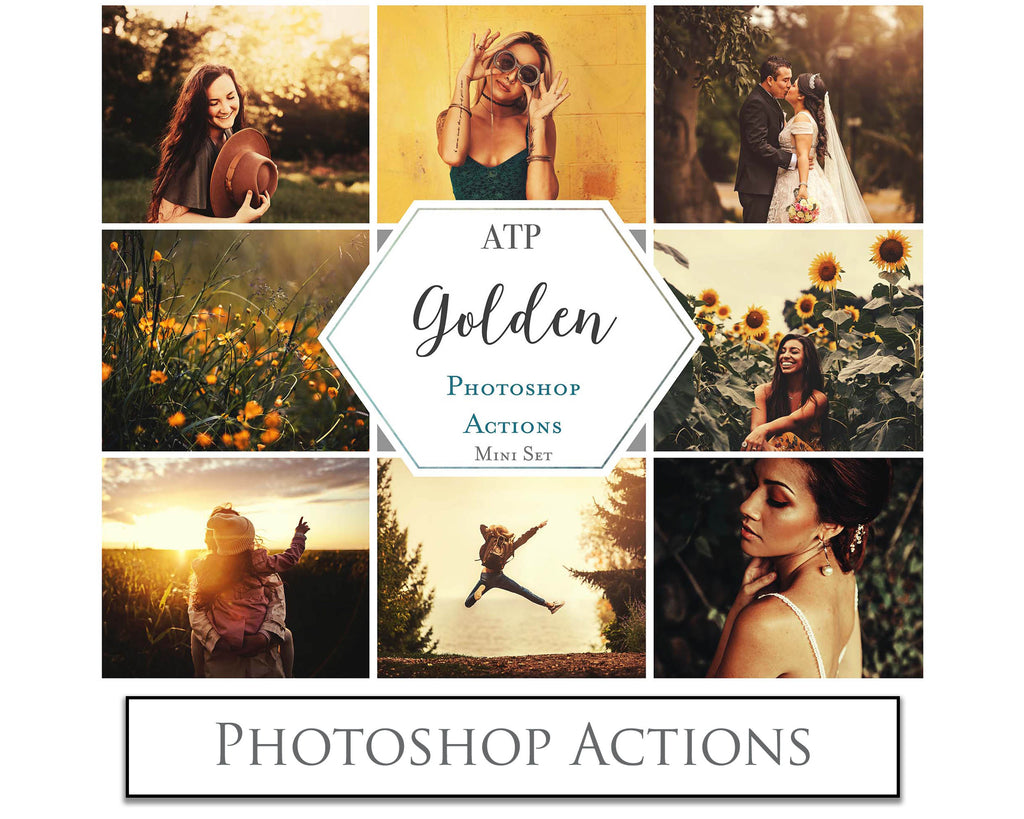 Photoshop Actions for Photography Edits. PS atn files are compatible with all versions of PS CS6. Photoshop Actions for professional photographers, photo edits and Instagram influencers. Warm, Rich, Light, Matte. For Wedding, Newborn, Studio Photography. By ATP Textures