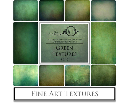 Vibrant Green textures. Fine art textures. Rich, Nature colour tints. Texture for photographers and digital editing. Photo Overlays. Antique, Vintage, Grunge, Light, Dark Bundle. Textured printable Canvas, Colour, Monochrome, Bundle. High resolution, 300dpi Graphic Assets for photography, digital scrapbooking and design. By ATP Textures