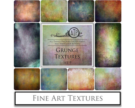 Fine art textures. Texture for photographers and digital editing. Photo Overlays. Antique, Vintage, Grunge, Light, Dark Bundle. Textured printable Canvas, Colour, Monochrome, Bundle. High resolution, 300dpi Graphic Assets for photography, digital scrapbooking and design. By ATP Textures