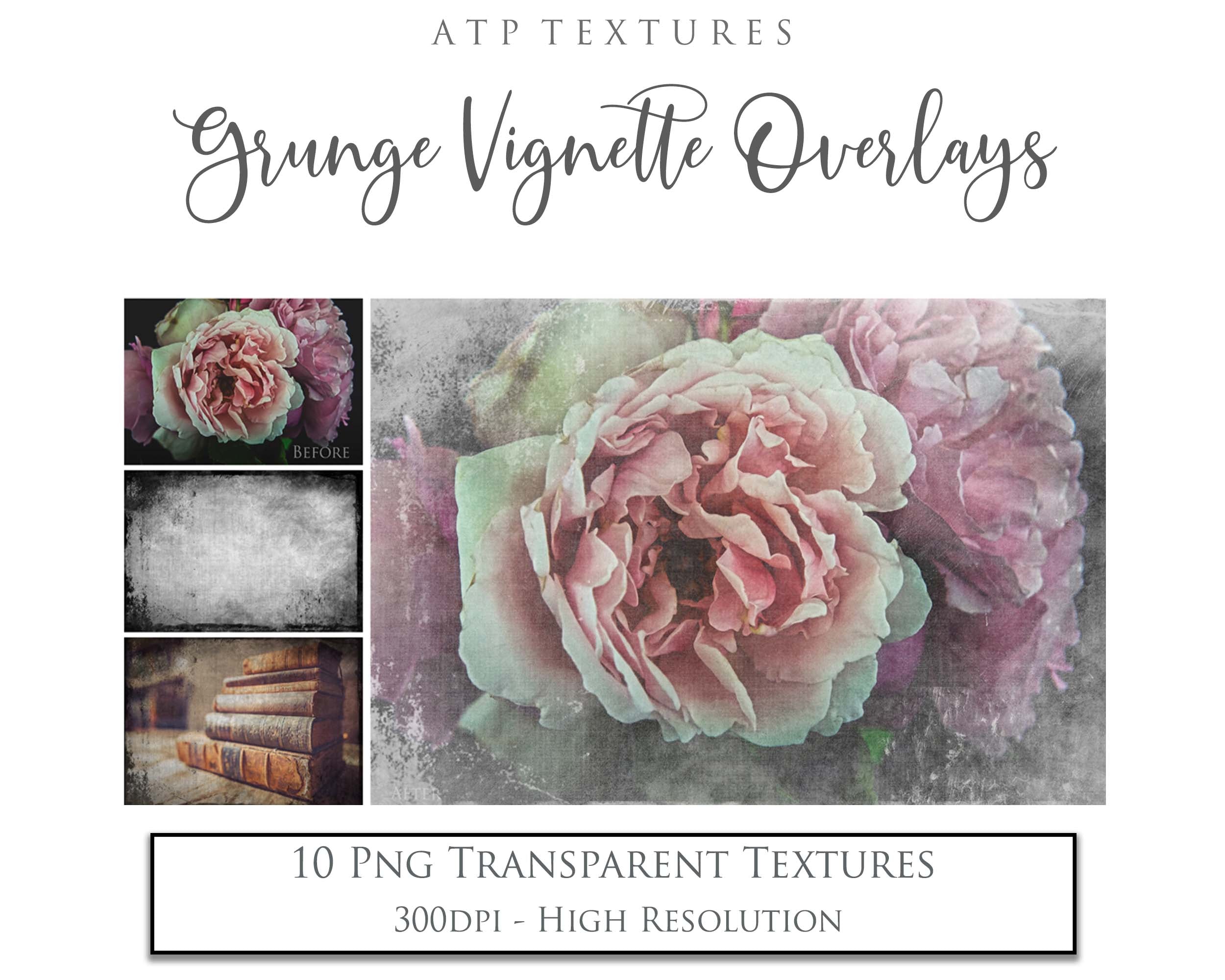 16 GRUNGE Clipping Masks, Fine Art High Resolution Overlays for Photographers, Digital Art and Scrapbooking. Photoshop Photography. Fine art realistic. In high resolution, perfect for your next edit or project! Png graphic photography assets. Sublimation art. ATP Textures
