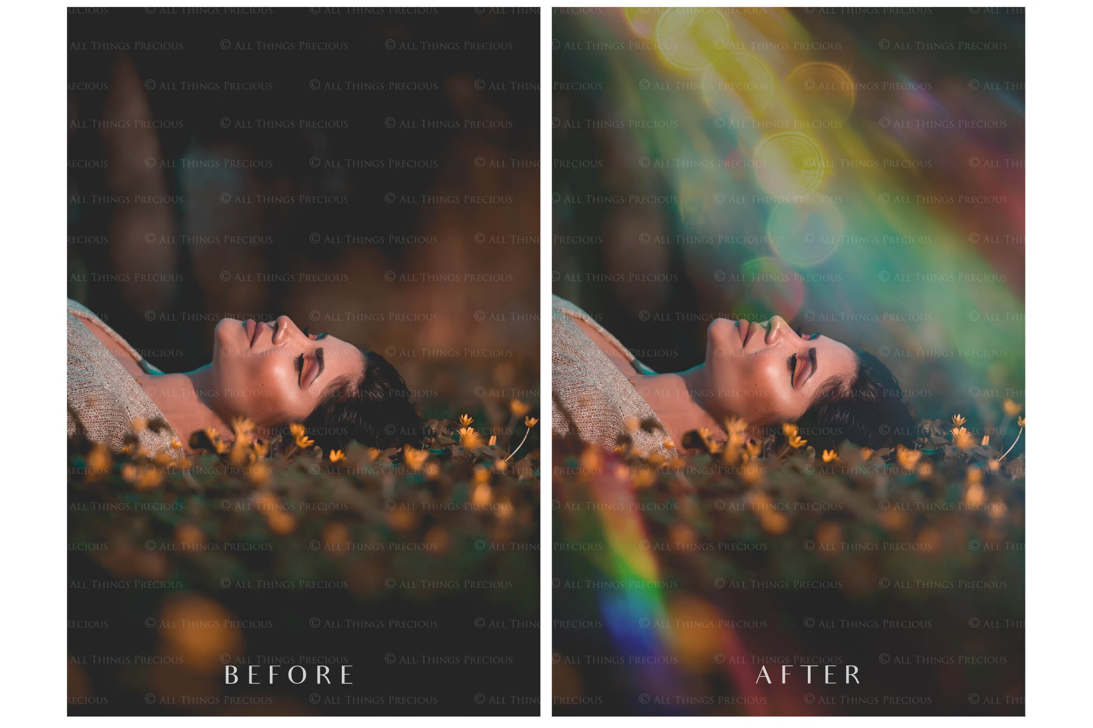 Lens flare, Sun flare overlays for photography, sunlight, light beams for summer sunshine photos. Photoshop, Digital scrapbooking. Transparent, high resolution. Prism Holographic Lighting for photographers. Glowing overlays for fantasy digital art, Child portraiture. Digital download. Graphic effects. ATP Textures