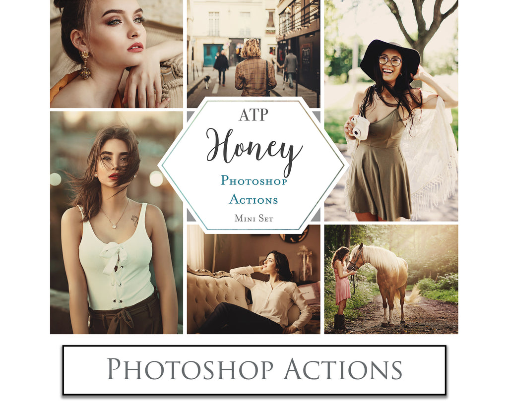 Photoshop Actions for Photography Edits. PS atn files are compatible with all versions of PS CS6. Photoshop Actions for professional photographers, photo edits and Instagram influencers. Warm, Rich, Light, Matte. For Wedding, Newborn, Studio Photography. By ATP Textures