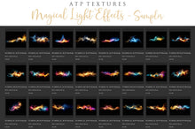 Load image into Gallery viewer, MAGICAL LIGHT EFFECTS Digital Overlays - Set 2
