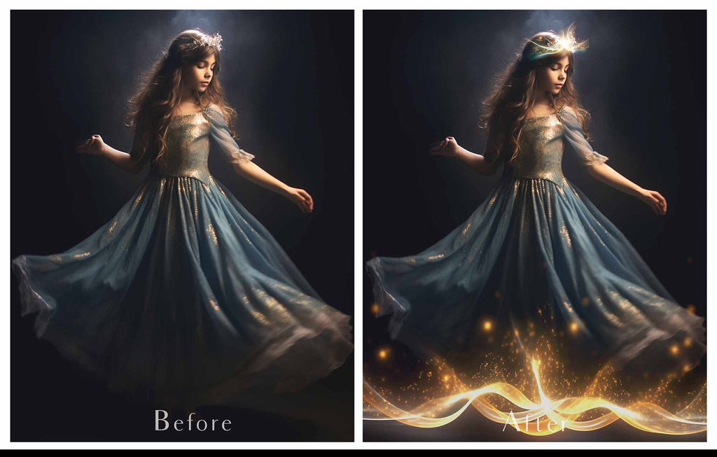 Magical Light Overlays For Photographers, Photoshop, Digital art and Creatives.This set contains Magical effect Overlays. Glows, stars, sparkles. Graphic assets for photography. ATP Textures