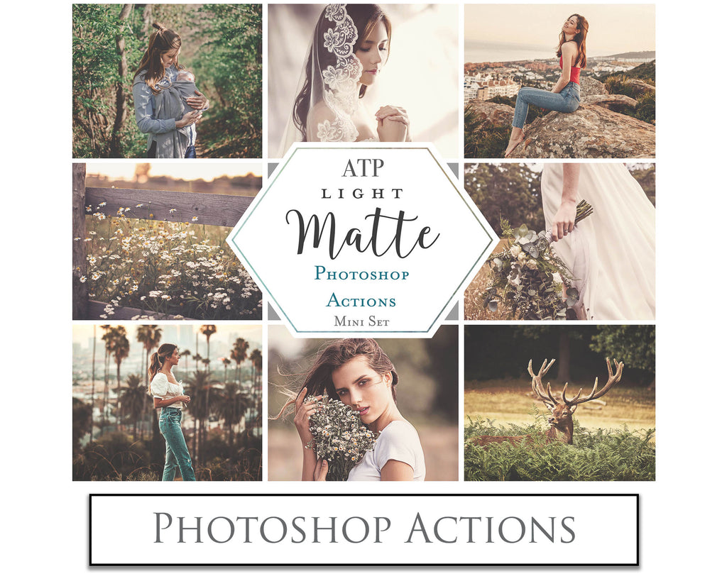 Photoshop Actions for photographers. Edit your images & speed up your work flow. Quality actions for photography.