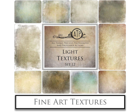 Fine art textures. Texture for photographers and digital editing. Photo Overlays. Antique, Vintage, Grunge, Light, Dark Bundle. Textured printable Canvas, Colour, Monochrome, Bundle. High resolution, 300dpi Graphic Assets for photography, digital scrapbooking and design. By ATP Textures