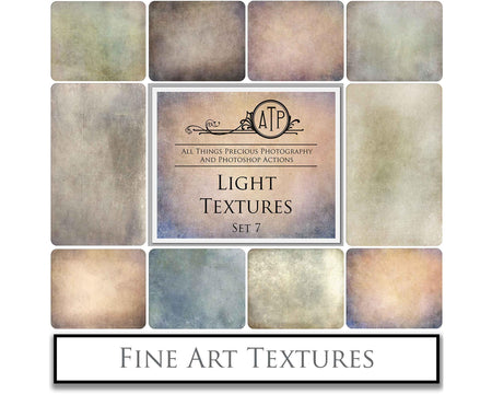 Fine art textures. Texture for photographers and digital editing. Photo Overlays. Antique, Vintage, Grunge, Light, Dark Bundle. Textured printable Canvas, Colour, Monochrome, Bundle. High resolution, 300dpi Graphic Assets for photography, digital scrapbooking and design. By ATP Textures