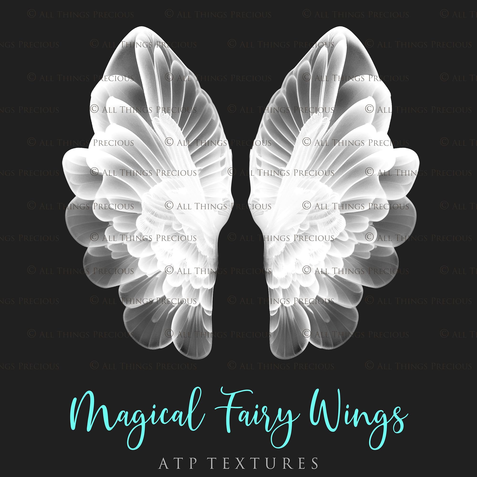 Fairy Wing Overlays For Photographers, Photoshop, Digital art and Creatives. Transparent, high resolution, faery wings for photography! These are gorgeous PNG overlays for fantasy digital art and Child portraiture. These are white fairy wings. This is a DIGITAL product.
