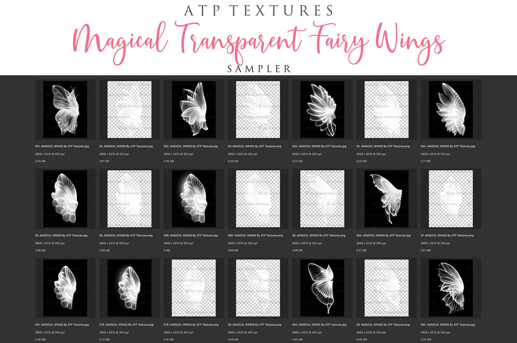 Fairy Wing Overlays For Photographers, Photoshop, Digital art and Creatives. Transparent, high resolution, faery wings for photography! These are gorgeous PNG overlays for fantasy digital art and Child portraiture. These are white fairy wings. This is a DIGITAL product.