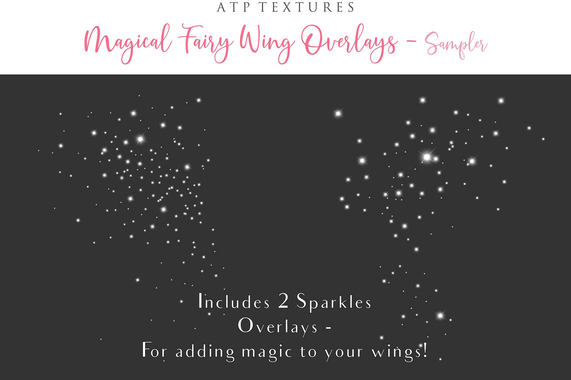 Fairy Wing Overlays For Photographers, Photoshop, Digital art and Creatives. Transparent, high resolution, faery wings for photography! These are gorgeous PNG overlays for fantasy digital art and Child portraiture. These are white fairy wings. This is a DIGITAL product.